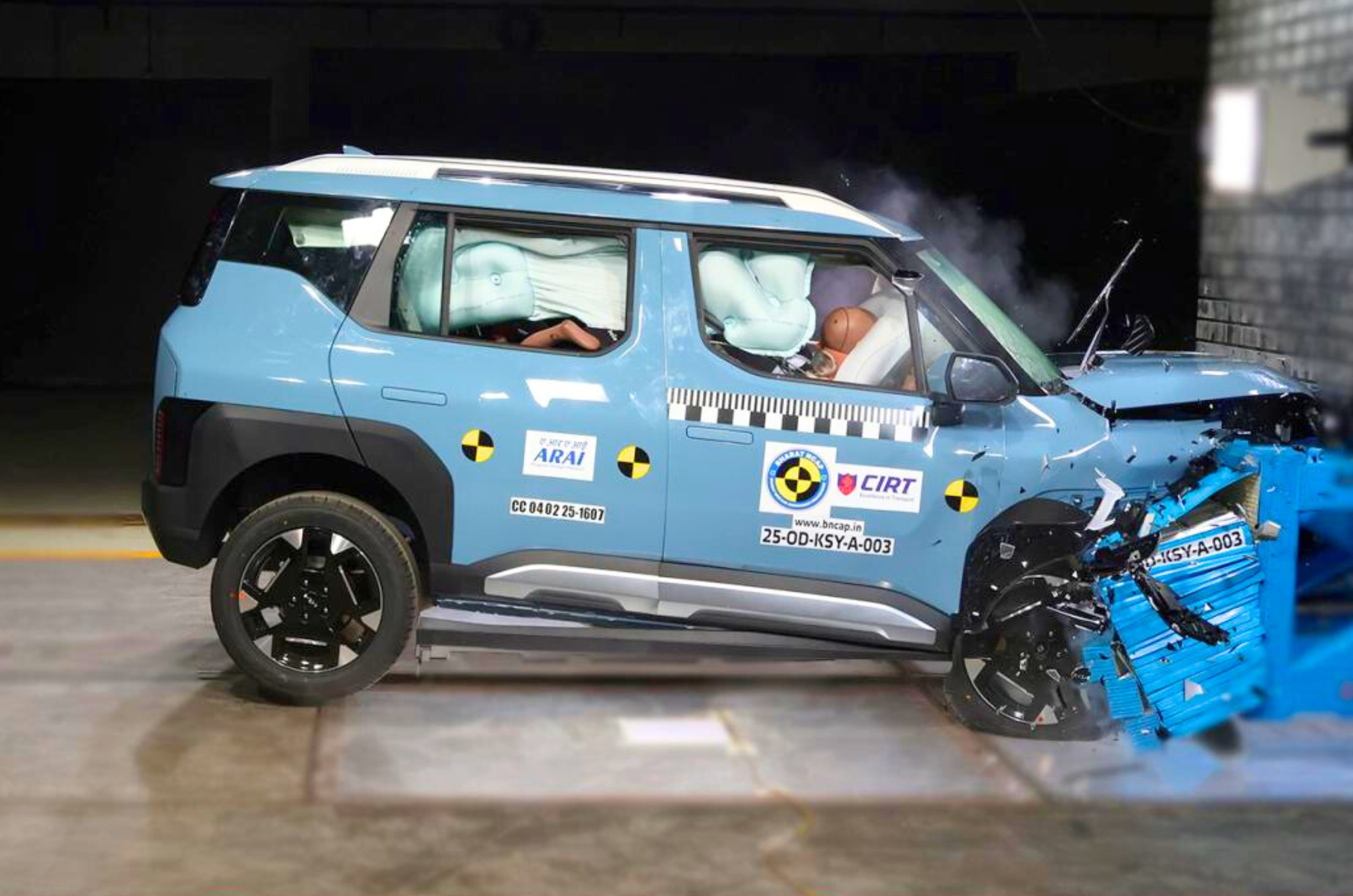 Kia Syros BNCAP crash test 